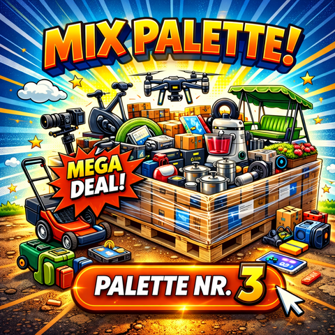 Mix Palette Nr. (3) für 550€ inkl. Speditionsversand