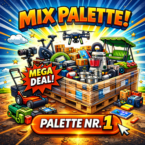 Mix Palette Nr. (1) für 550€ inkl. Speditionsversand