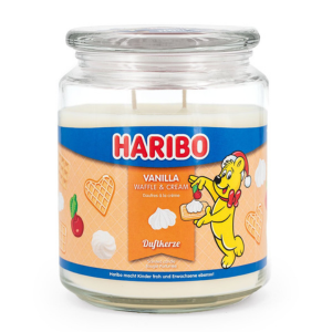 Duftkerze Haribo Vanilla Waffle Cream