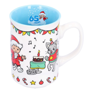 "Unser Sandmännchen feiert 65-Jähriges Jubiläum" Weihnachtsmarkttasse 2024