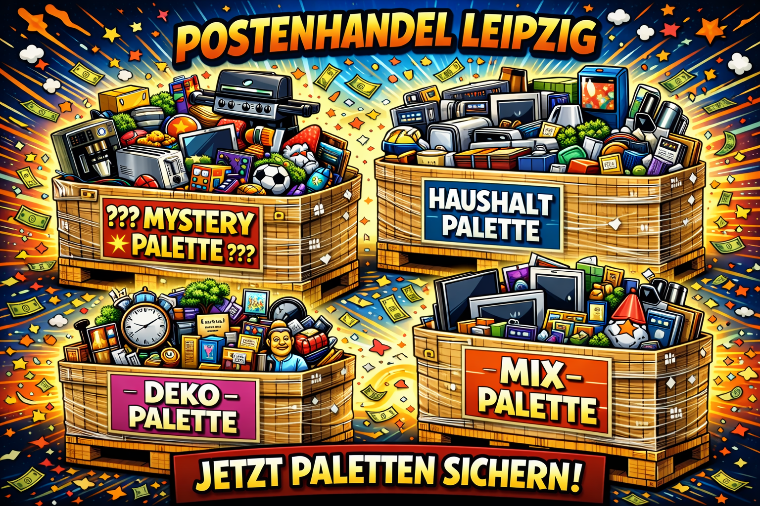 Paletten Verkauf B2B