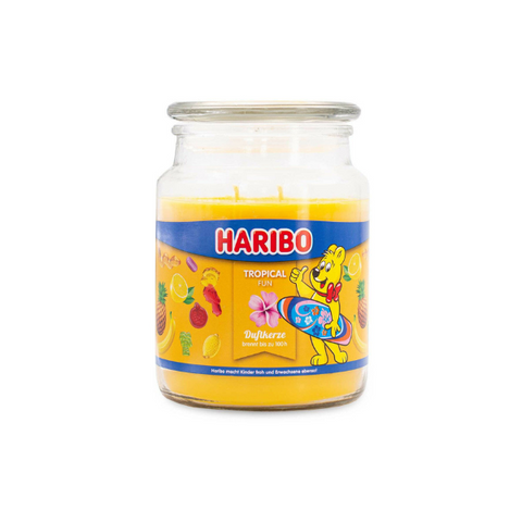 Duftkerze Haribo Tropical Fun - 510g, Duftkerze, Kerze, Haribo